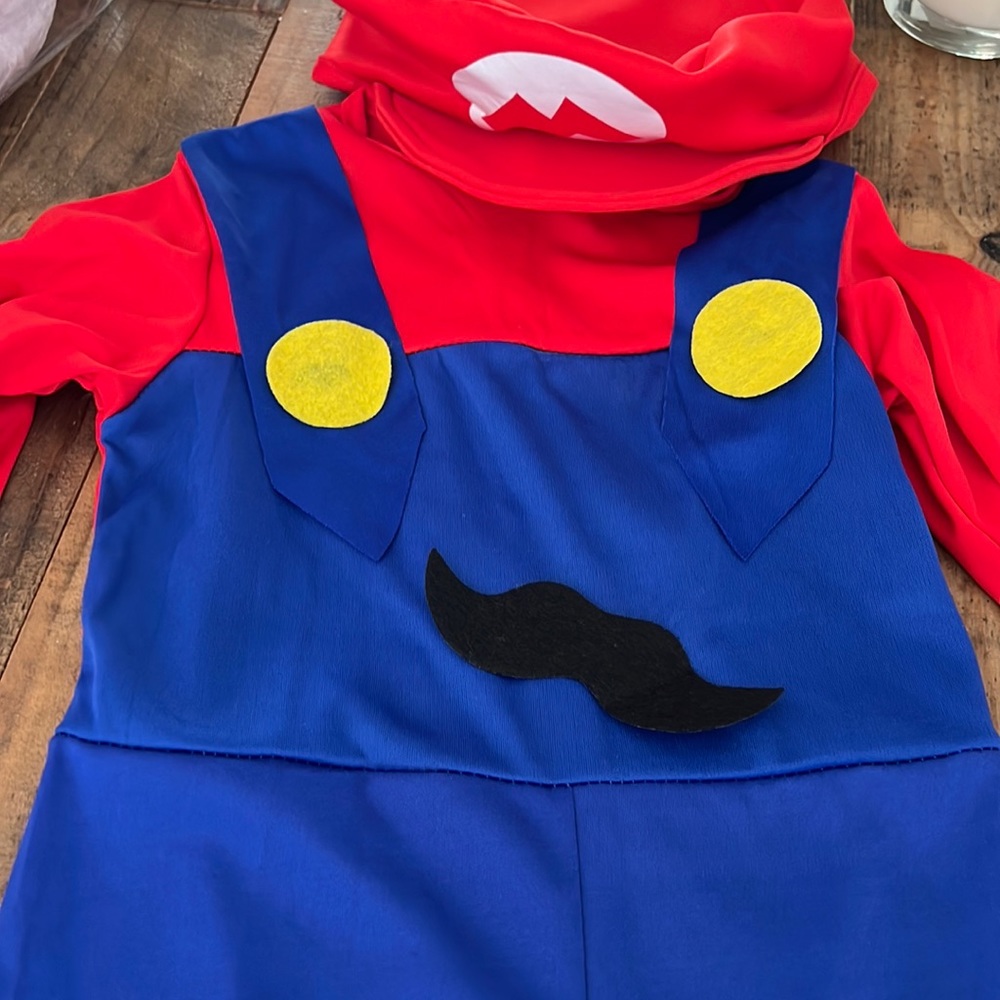 Super Mario kids costume